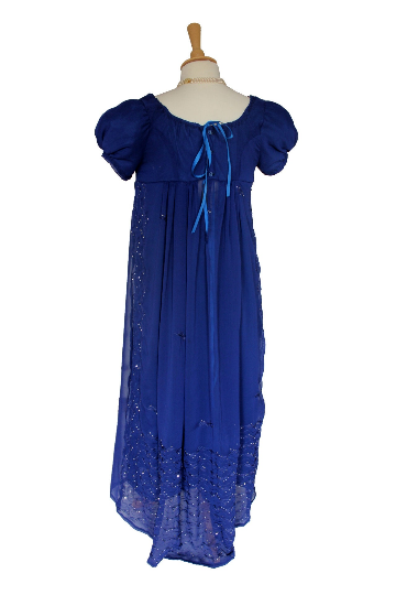 For Sale Ladies Regency Georgian Jane Austen Evening Ballgown Costume Size 12 - 14 UK Ready To Go! Image
